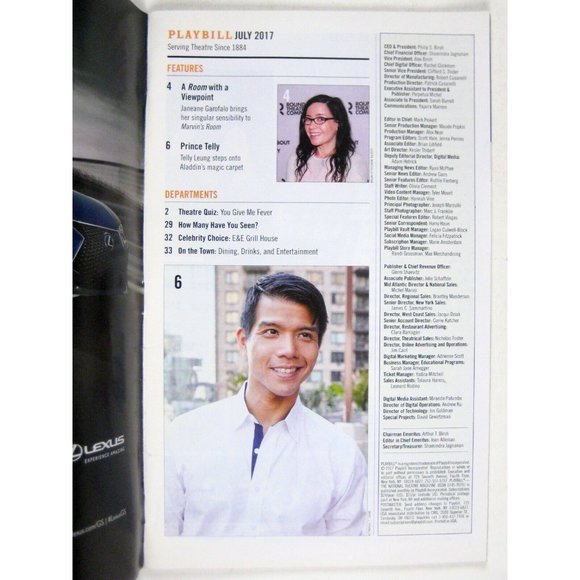 Pipeline Playbill July 2017 Dominique Morisseau Tosha Lawrence Morocco Omari - Picture 2 of 6